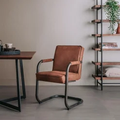 Tower Living Armstoel Volano Bull Cognac