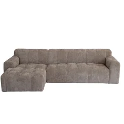 Tower Living Bank Austin 2,5-zits-ar + Chaise L Haga 30 Beige