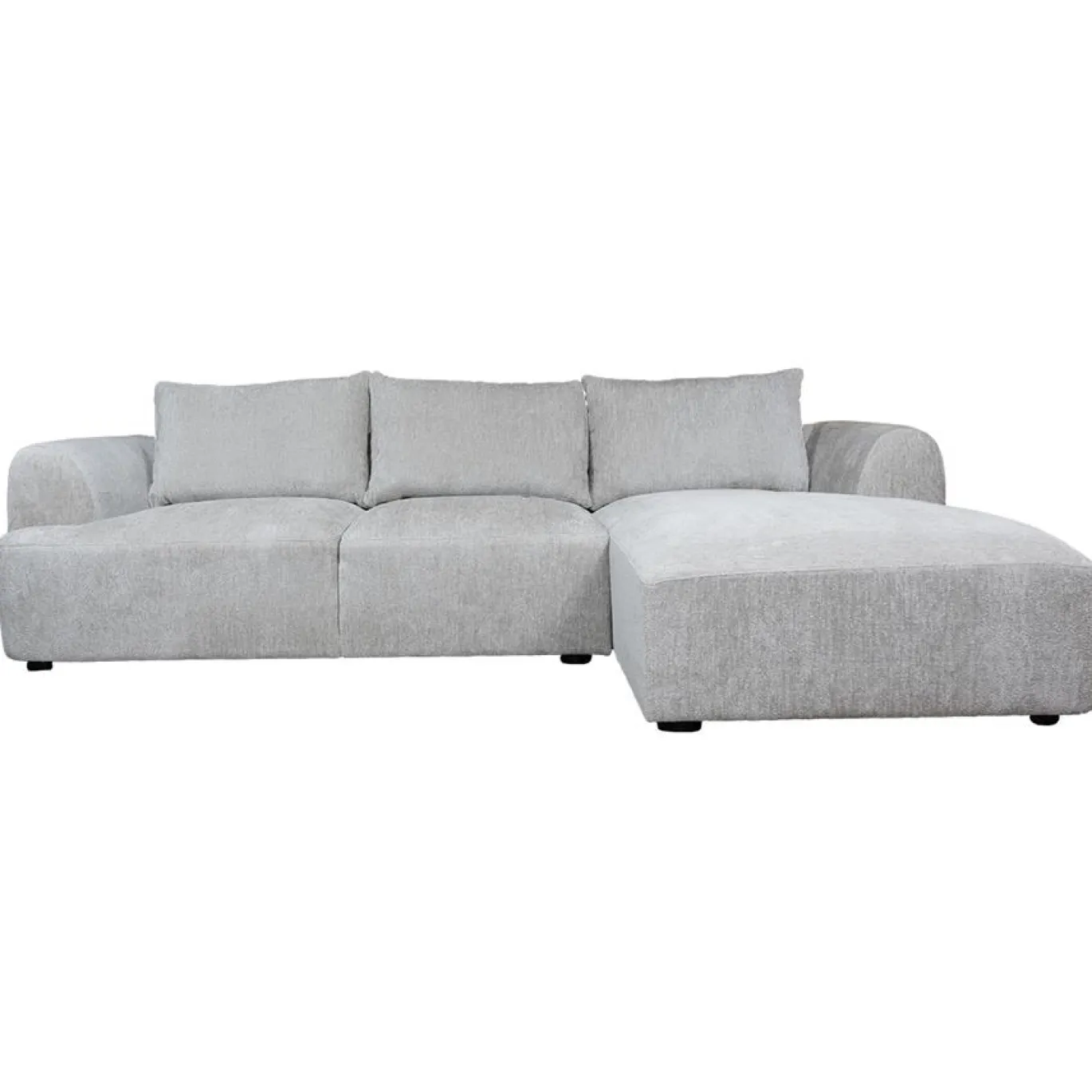 Tower Living Bank Canterbury 2,5-al Zits + Chaise Longue R Mona 110 Zand