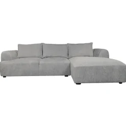 Tower Living Bank Canterbury 2,5-al Zits + Chaise Longue R Mona 120 Taupe
