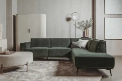 Tower Living Bank Leeds 2,5-al + Ottoman R City 355 Bottle Groen
