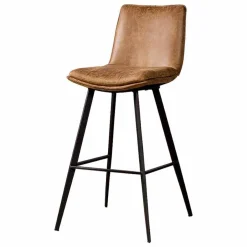 Tower Living Barstoel Pamplona Stof Cognac