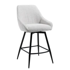 Tower Living Barstoel Trino Trenza 4 Wit Draaibaar