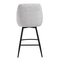 Tower Living Barstoel Trino Trenza 4 Wit Draaibaar