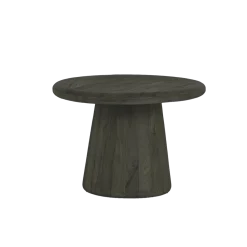 Tower Living Bijzettafel Asti Rond Olijfbruin 60cm