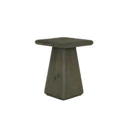 Tower Living Bijzettafel Asti Vierkant Olijfbruin 40cm