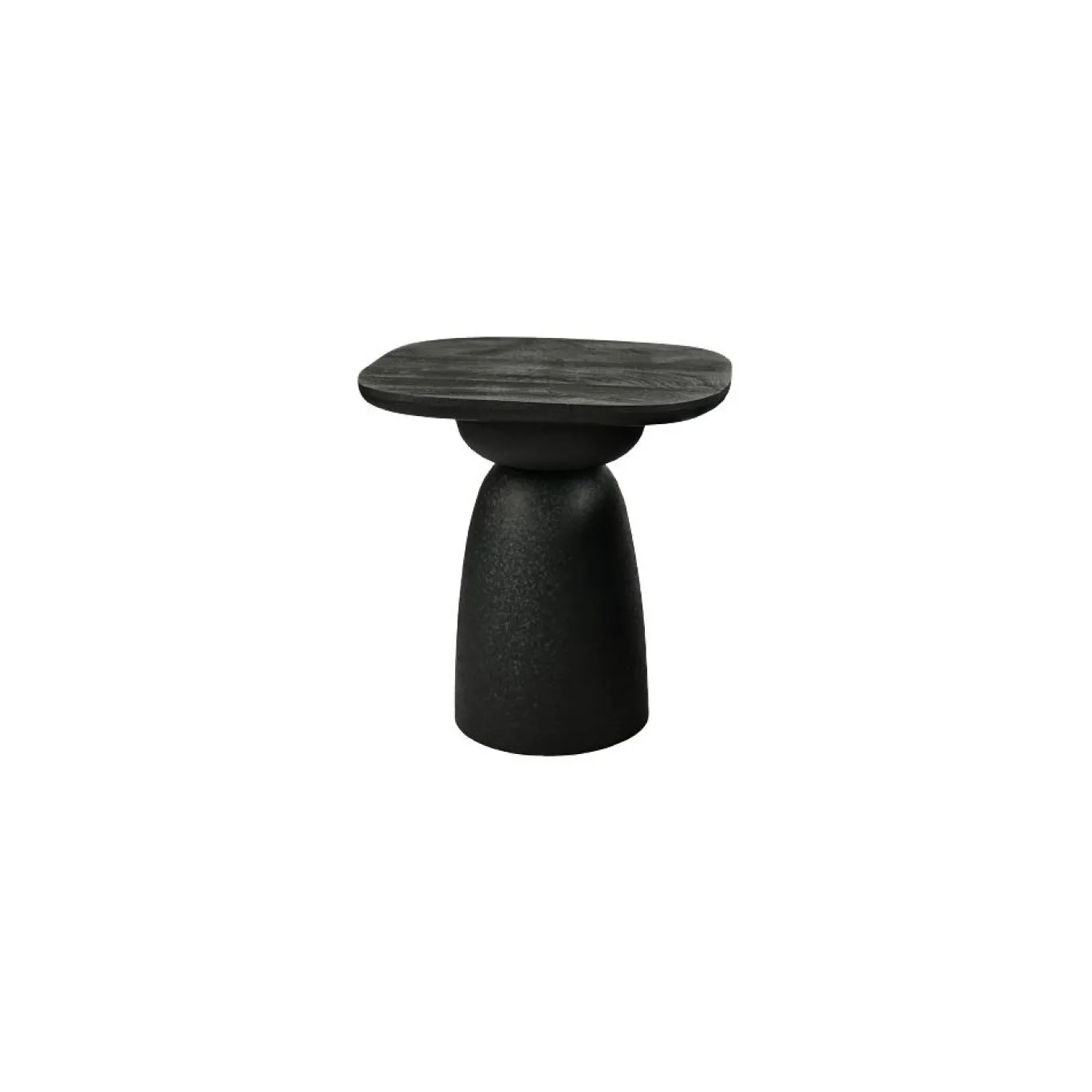 Tower Living Bijzettafel Barza Zwart 45cm