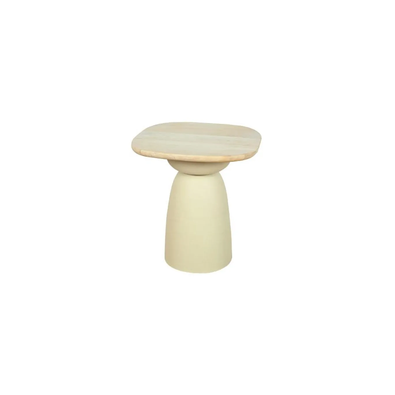 Tower Living Bijzettafel Barza Gebroken Wit 45cm