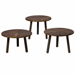 Tower Living Bijzettafel Lazio 55cm Bruin