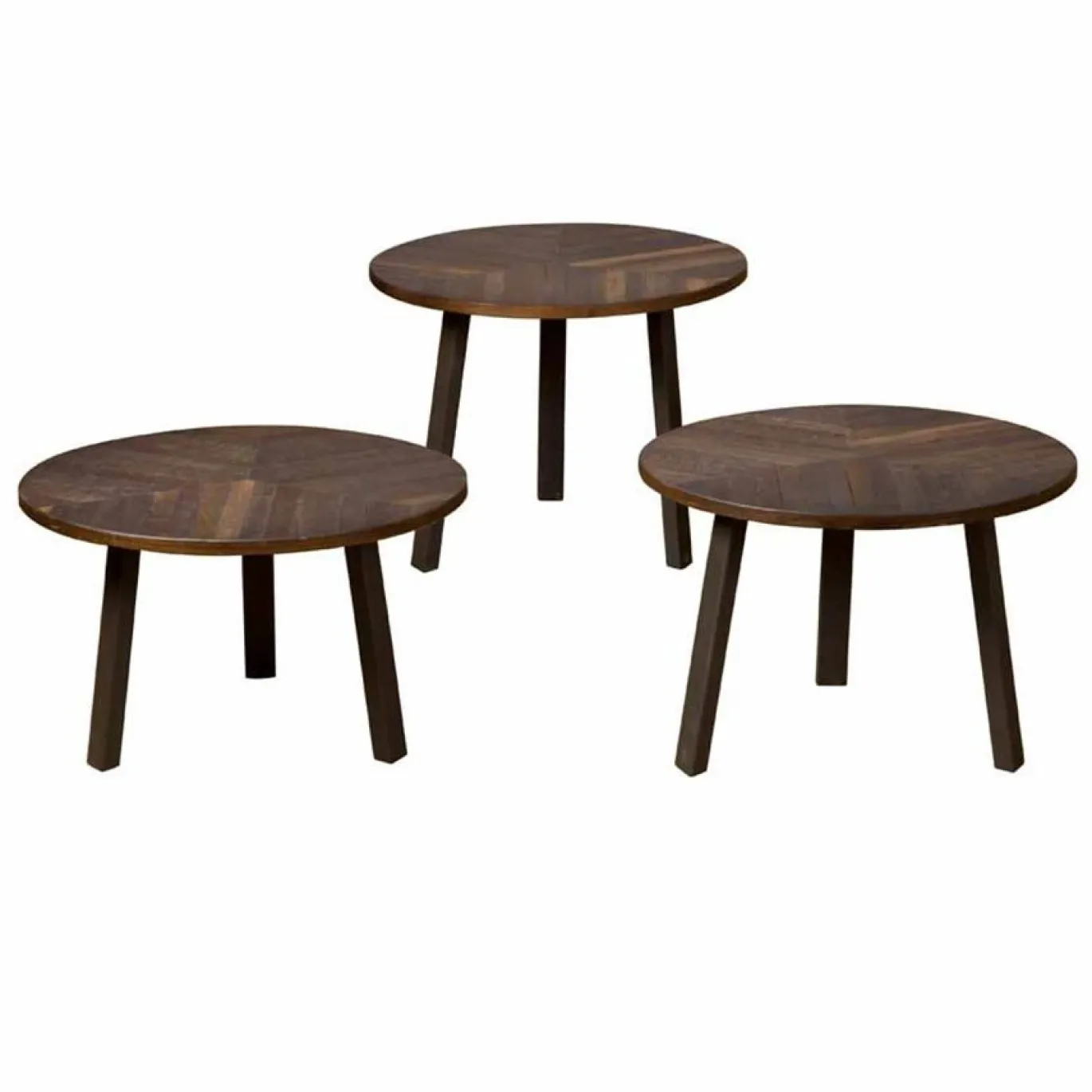 Tower Living Bijzettafel Lazio 55cm Bruin