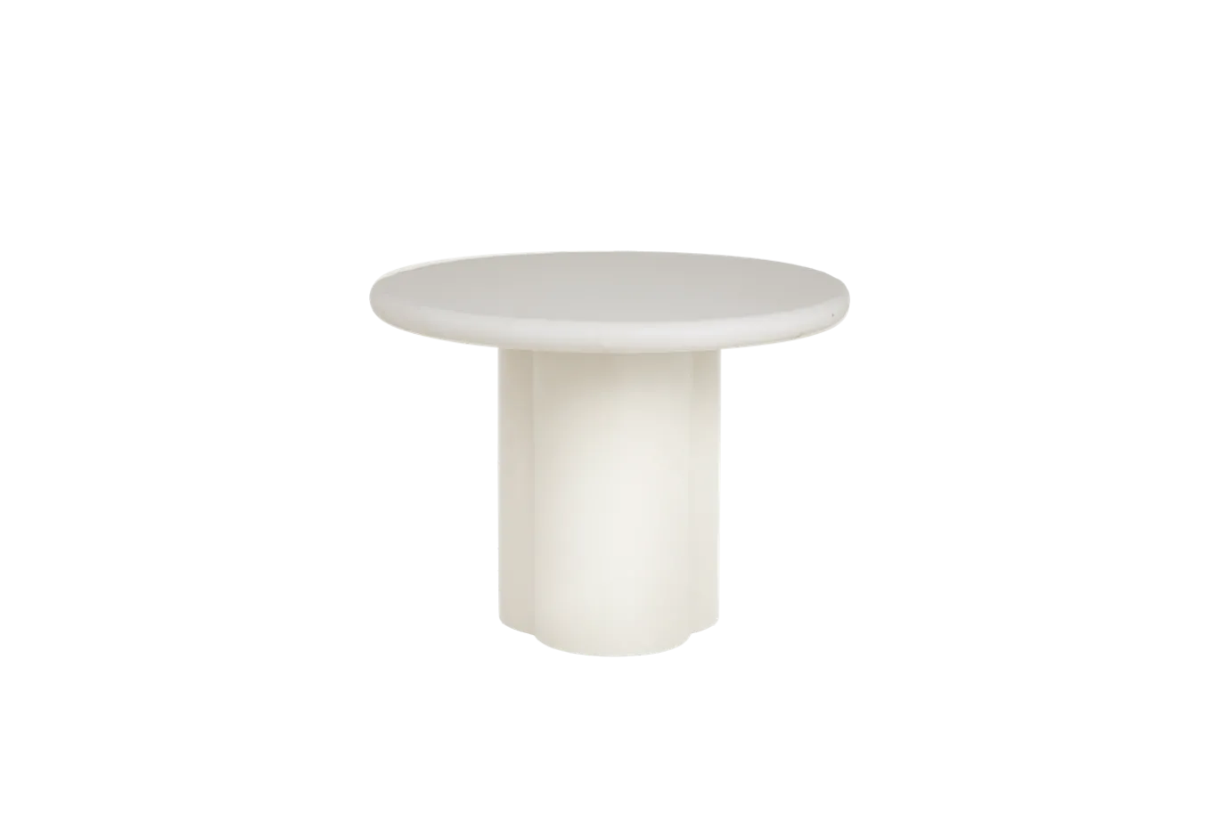 Tower Living Bijzettafel Melzo Rond Wit 60cm