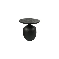 Tower Living Bijzettafel Vigo Zwart 45cm