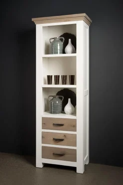 Tower Living Boekenkast Parma Wit