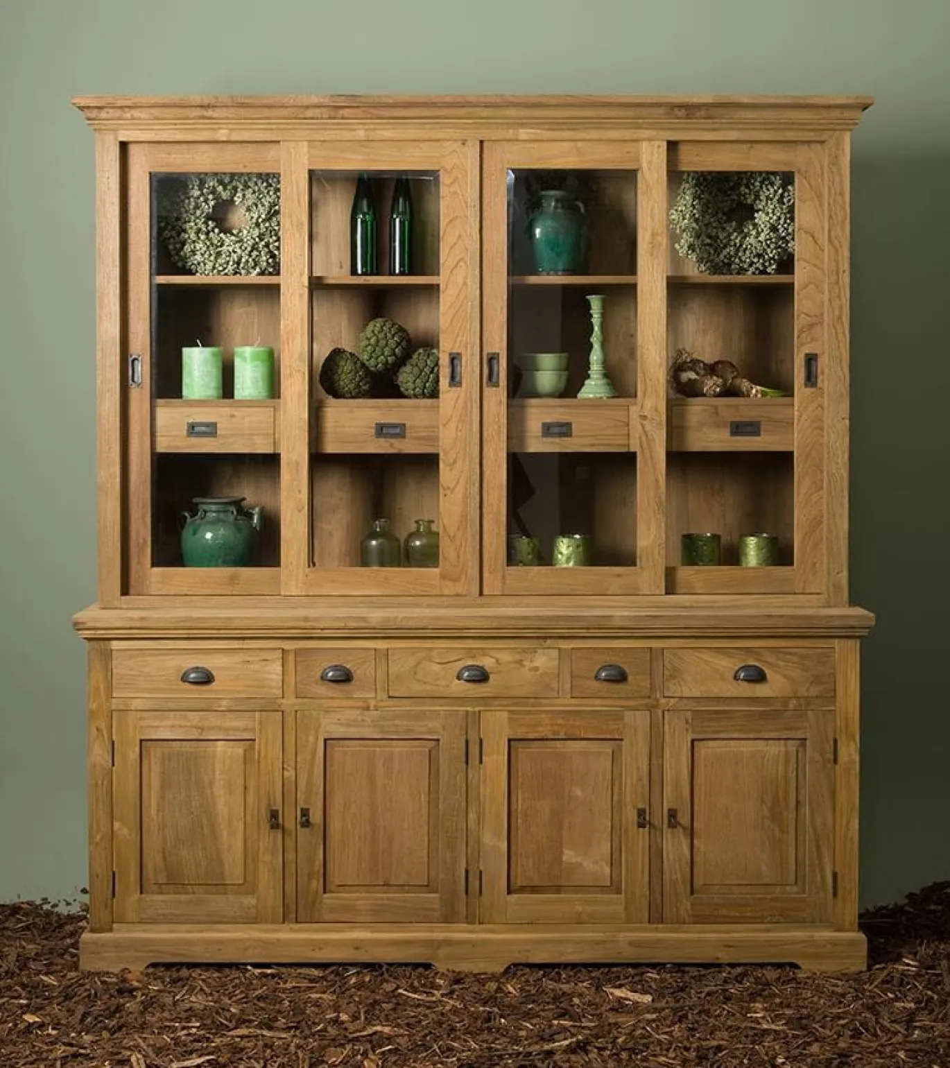 Tower Living Buffetkast Bologna 164cm Bruin