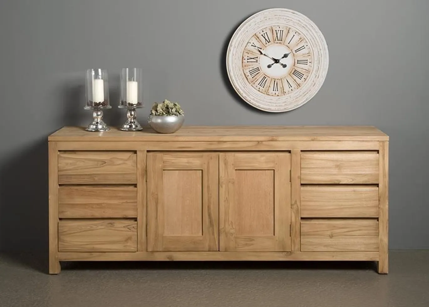 Tower Living Dressoir Corona 180cm Bruin
