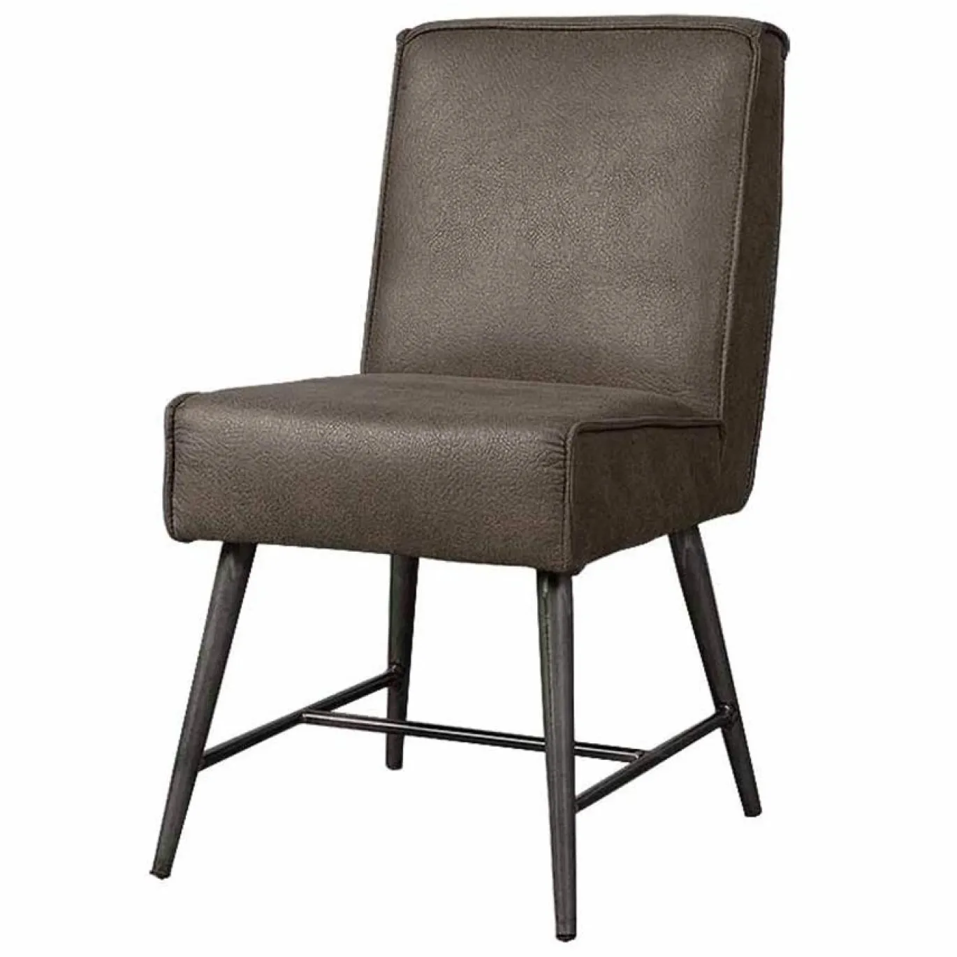 Tower Living Eetkamerstoel Belmonte Stof Cherokee 1 Grijs