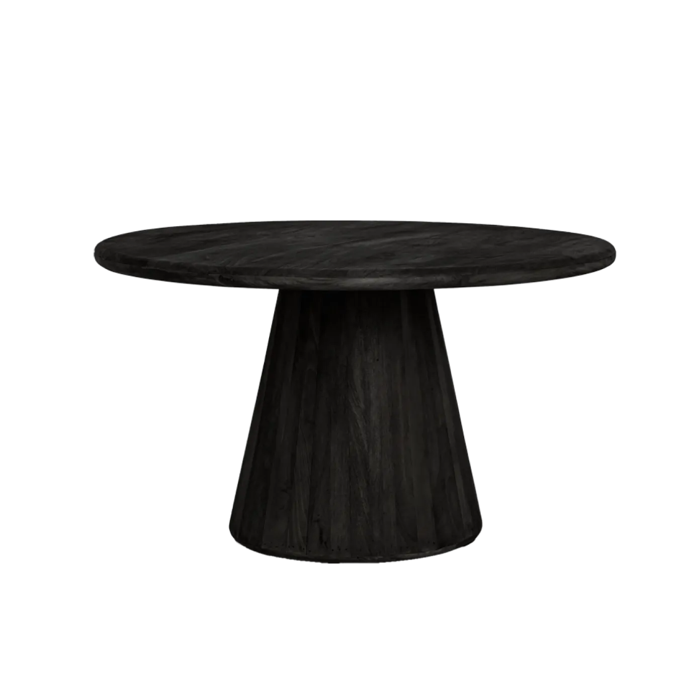 Tower Living Eetkamertafel Asti Rond Zwart 130cm