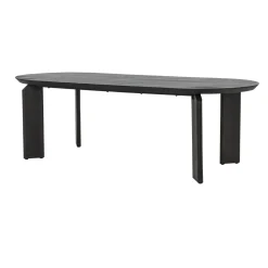 Tower Living Eetkamertafel Allure Donkerbruin 220cm