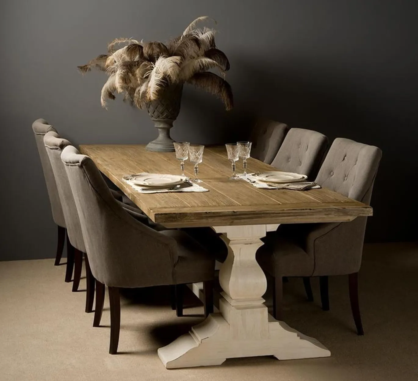 Tower Living Eetkamertafel Amanda 240cm