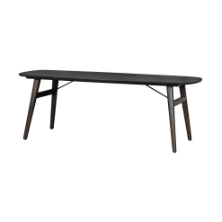 Tower Living Eetkamertafel Aura Espresso Deens Ovaal 160cm