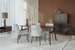 Tower Living Eetkamertafel Aura Espresso Deens Ovaal 160cm