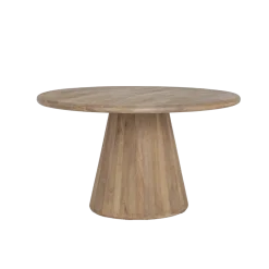 Tower Living Eetkamertafel Asti Rond Naturel 130cm