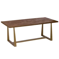 Tower Living Eetkamertafel Belvedere 180cm Bruin