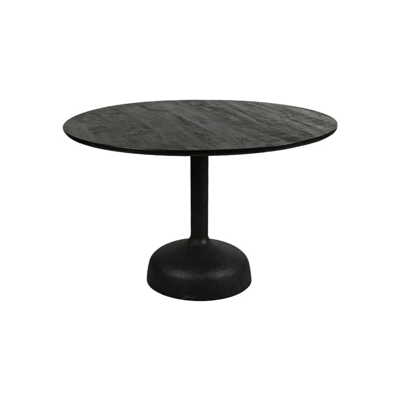 Tower Living Eetkamertafel Elba Zwart Rond 120cm