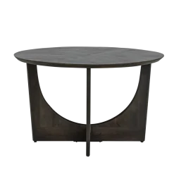 Tower Living Eetkamertafel Fermo Rond Olijfbruin 130cm