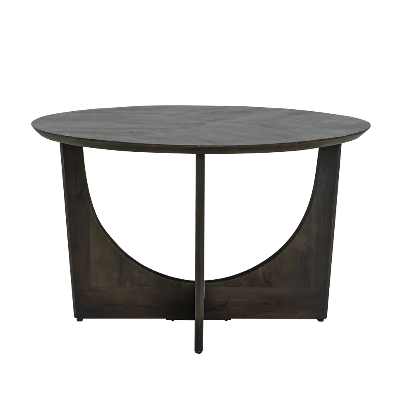 Tower Living Eetkamertafel Fermo Rond Olijfbruin 130cm