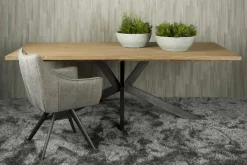 Tower Living Eetkamertafel Luna Bruin