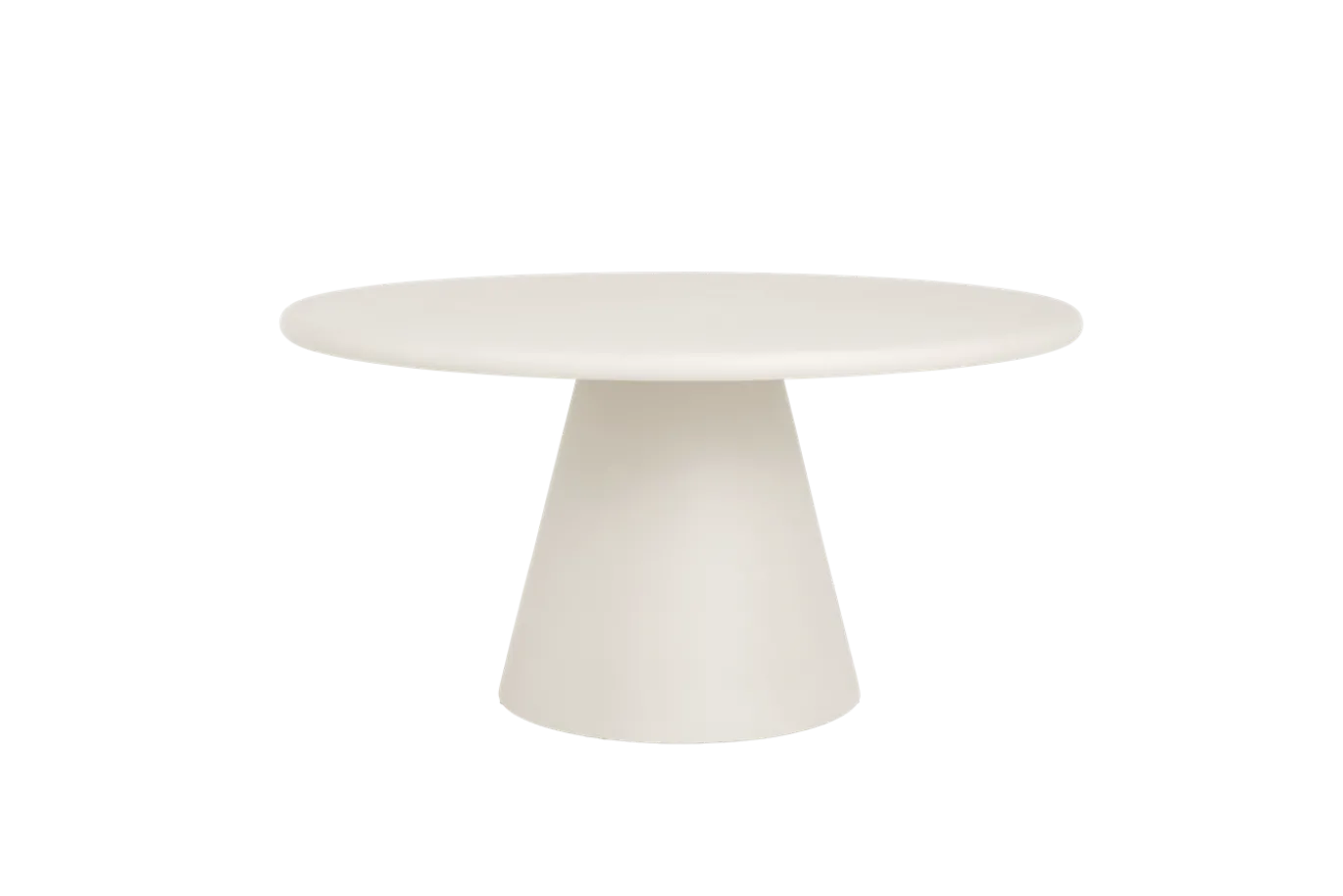 Tower Living Eetkamertafel Mello Rond Wit 150cm