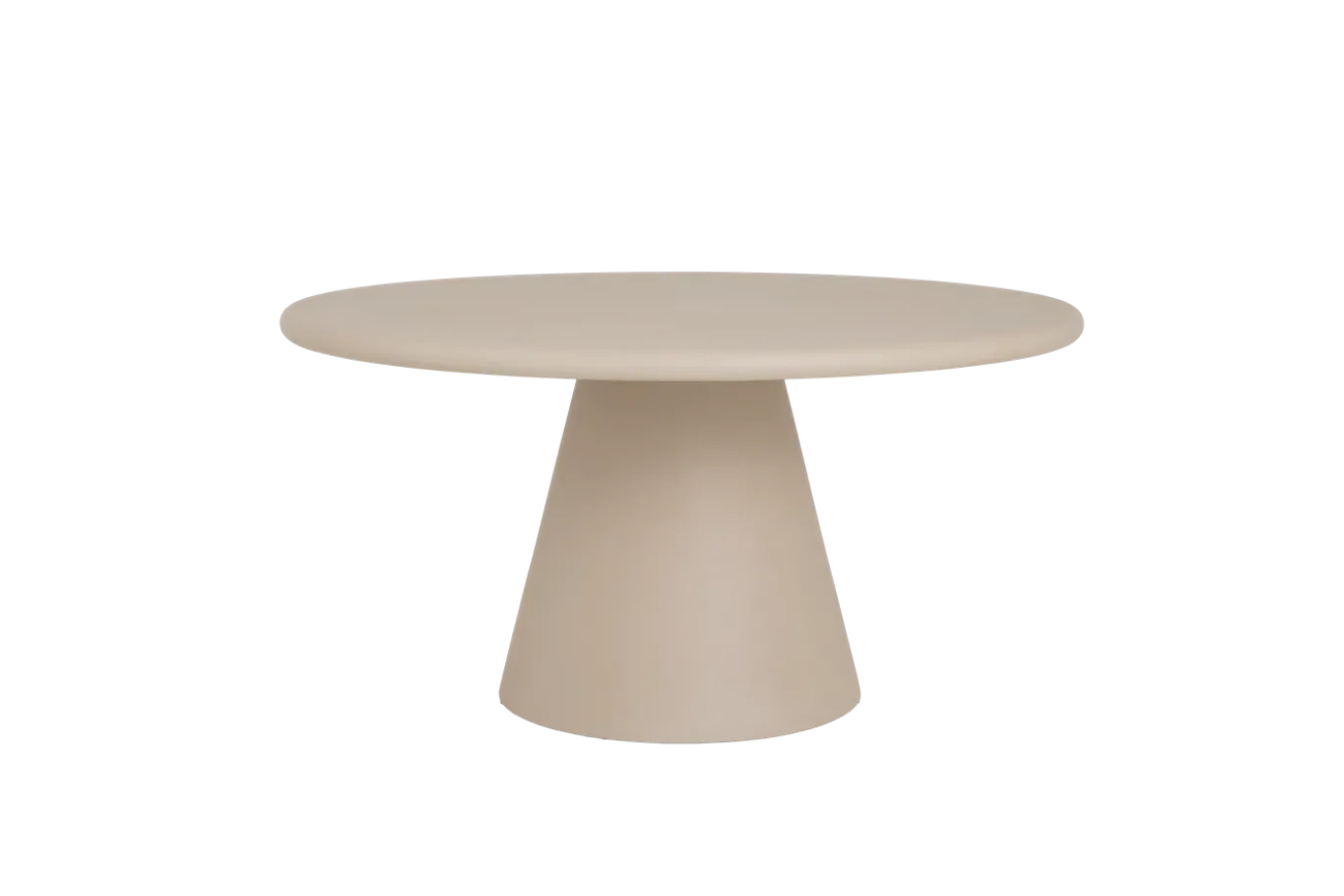 Tower Living Eetkamertafel Mello Rond Beige 150cm