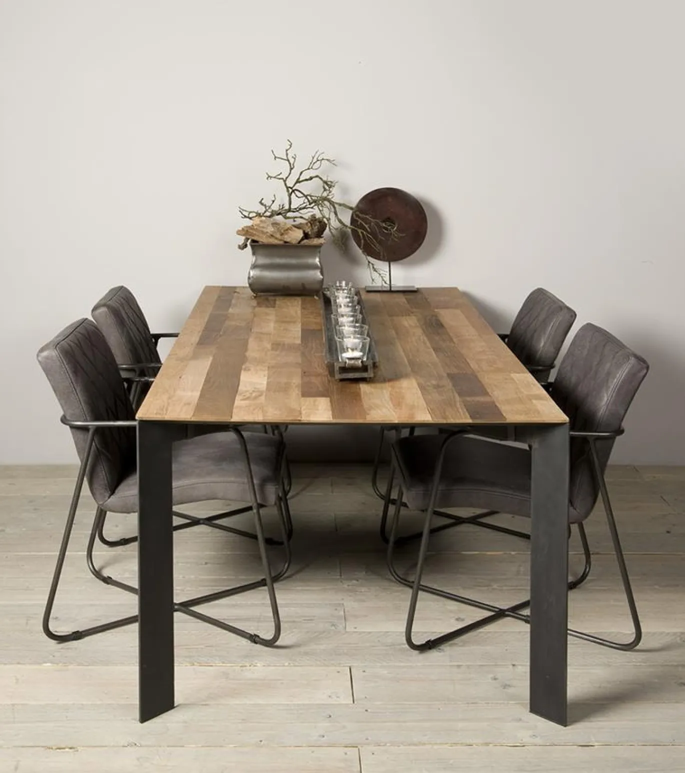 Tower Living Eetkamertafel Pandora 180cm Bruin