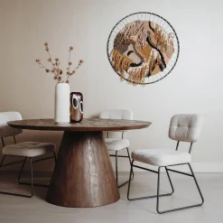 Tower Living Eetkamertafel Premana 150cm Bruin