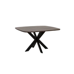 Tower Living Eetkamertafel Silvi Olijfbruin 130cm
