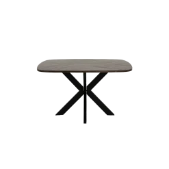 Tower Living Eetkamertafel Silvi Olijfbruin 130cm