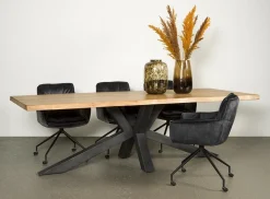 Tower Living Eetkamertafel Sovana 180cm Naturel
