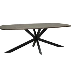Tower Living Eetkamertafel Silvi 180cm Bruin