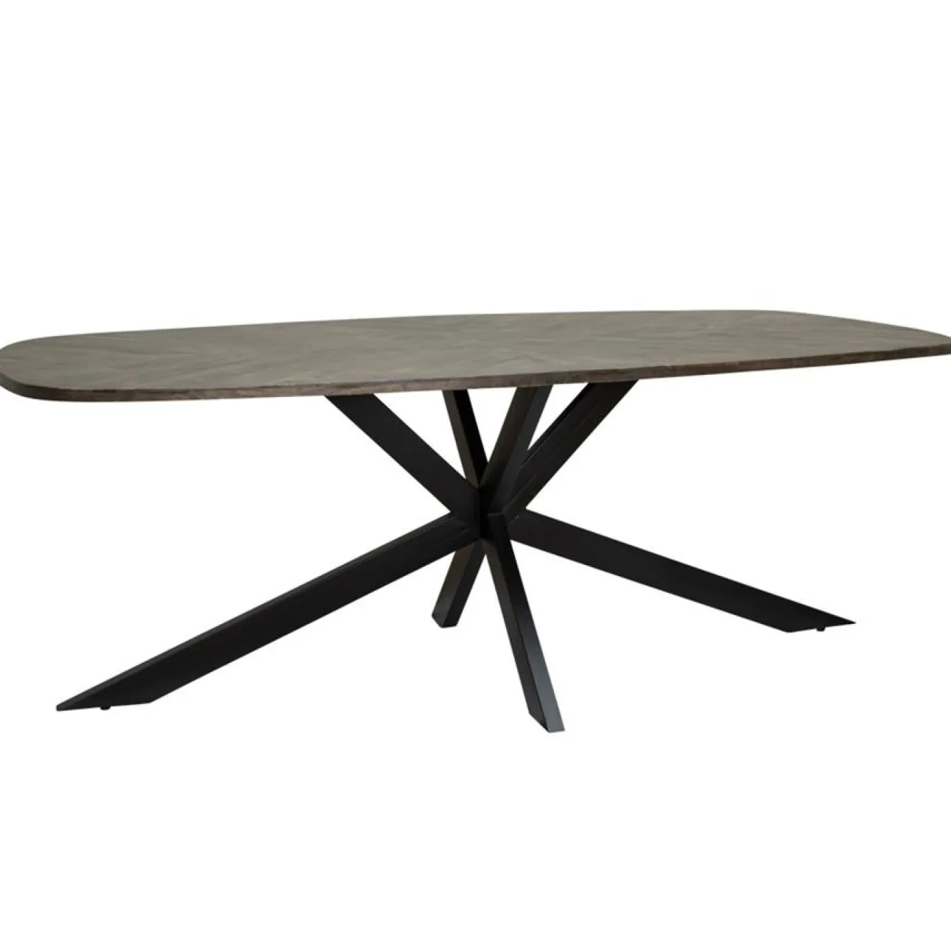 Tower Living Eetkamertafel Silvi 180cm Bruin