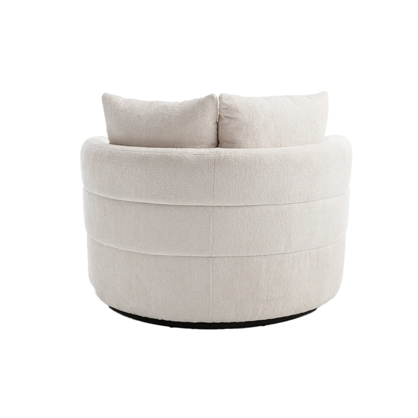 Tower Living Fauteuil Bolza Trenza 6 Ivory Draaibaar