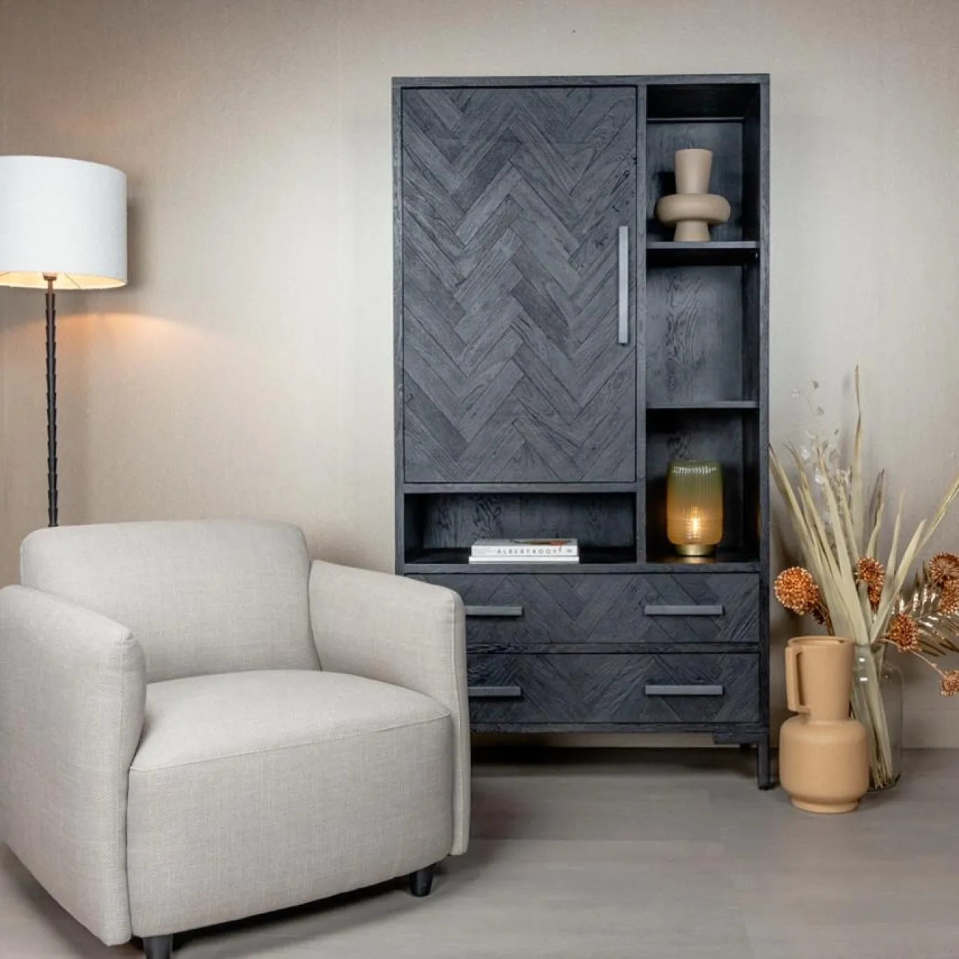 Tower Living Fauteuil Bradfort Stof Montego 170 Wit