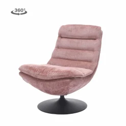 Tower Living Fauteuil Marano Harmony 63 Peachy Pink (draaibaar)