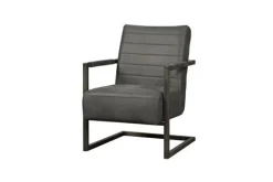 Tower Living Fauteuil Rocca Bull Antraciet