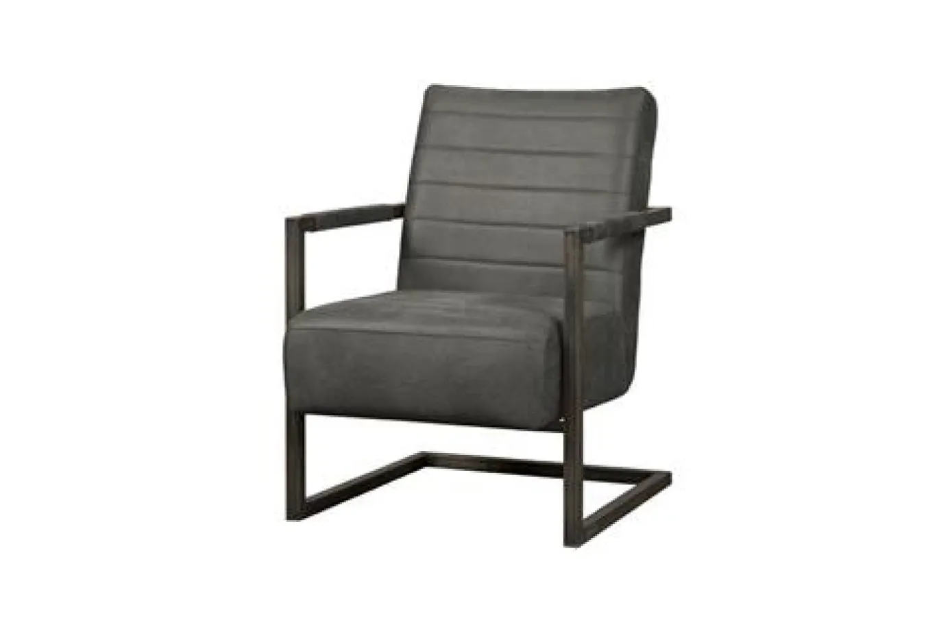 Tower Living Fauteuil Rocca Bull Antraciet