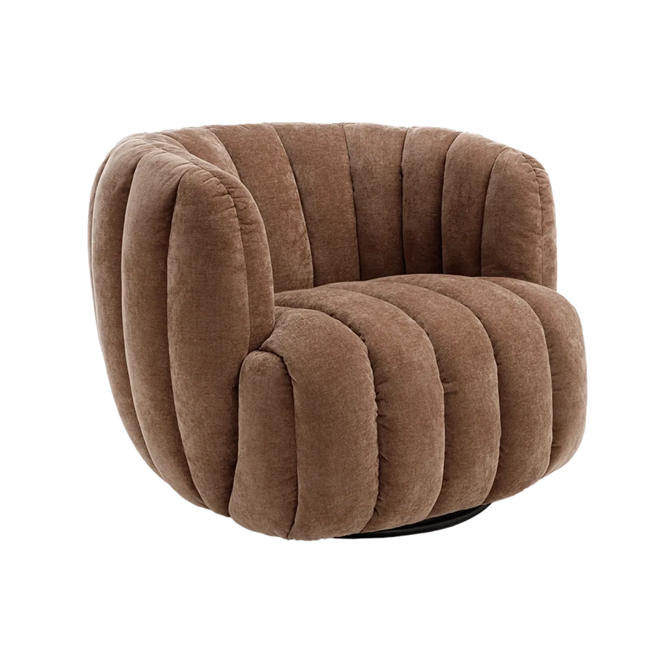 Tower Living Fauteuil Verdi Maloy 38 Mokka Draaibaar