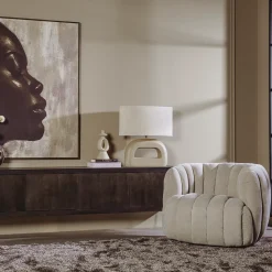 Tower Living Fauteuil Verdi Maloy 31 Beige Draaibaar