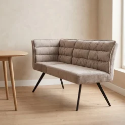 Tower Living Hoekbankje Rosora Rechts 165cm Beige