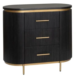 Tower Living Ladekast Rivello Zwart