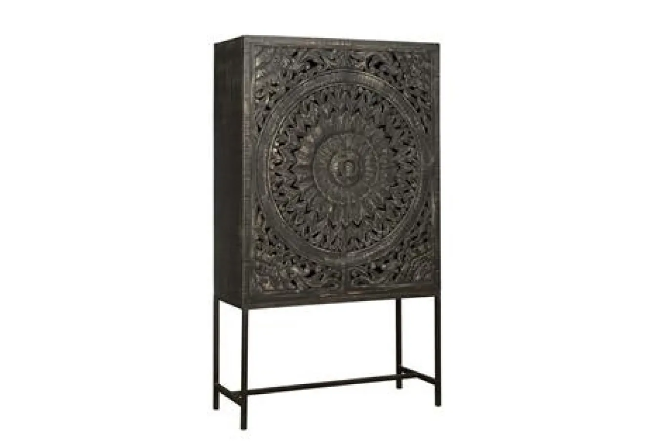 Tower Living Opbergkast Casina 110cm Zwart